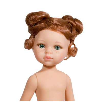 Паола Рейна Кристи с буклями без одежды, 32 см